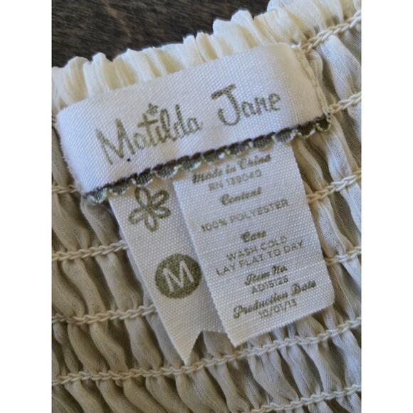 Matilda Jane “Wonderful Parade” S’wonderful Spearmint Dress – Size M - Picture 11 of 12